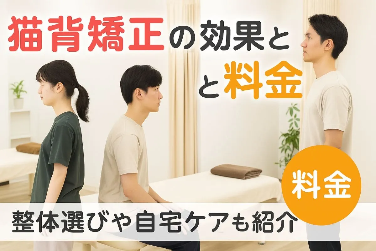 整体で猫背矯正の効果と料金を徹底解説！選び方とおすすめ院・自宅ケアも紹介