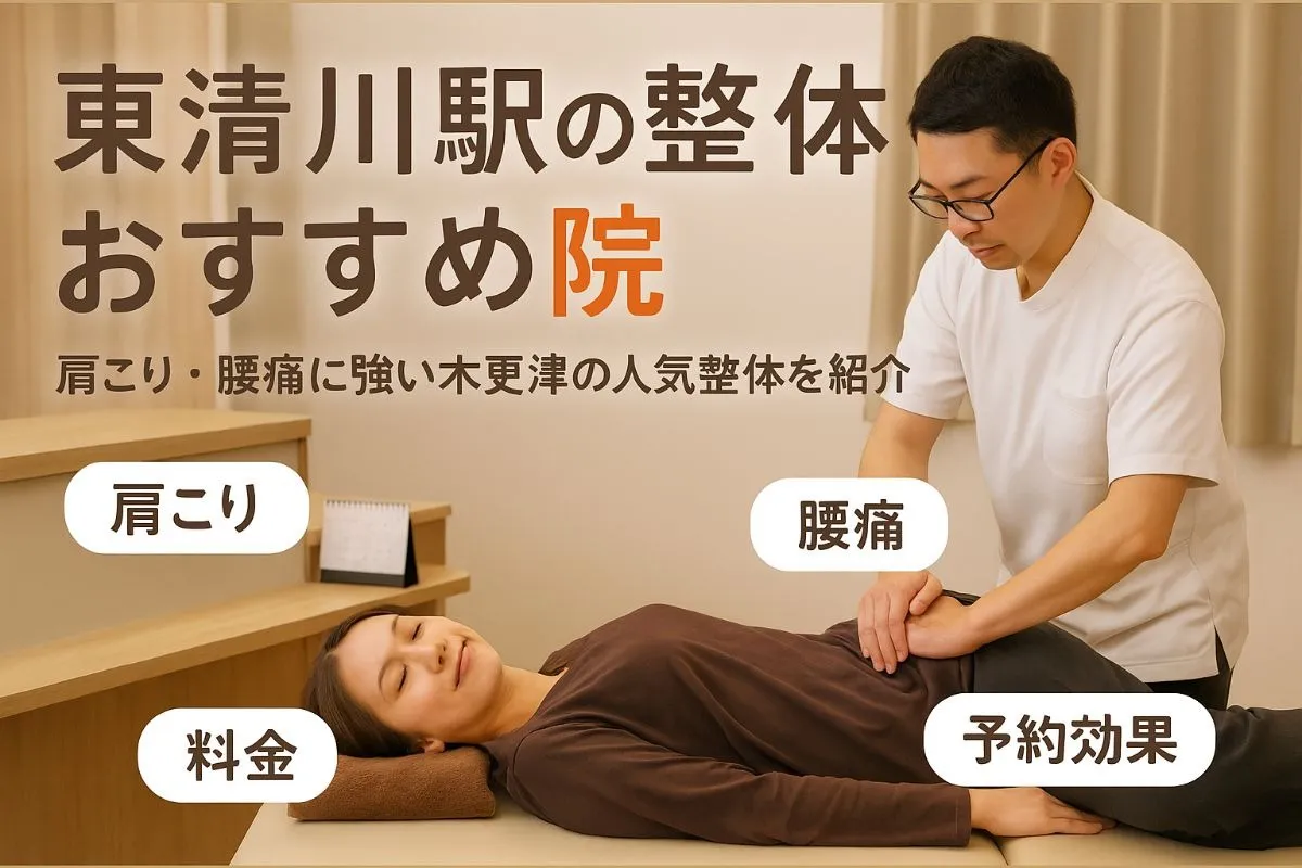 東清川駅で整体なら肩こり腰痛に強い木更津おすすめ院と料金・予約・効果を徹底解説