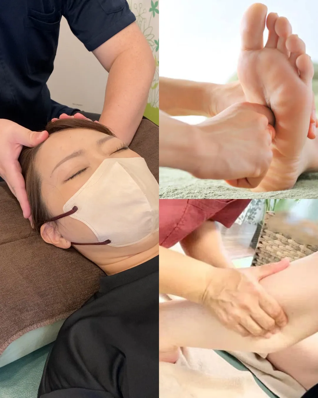 頭から足まで整える！頭蓋骨すもーる術×リフレ（足つぼ）/袖ケ浦/リラクゼーション整体Re.Body